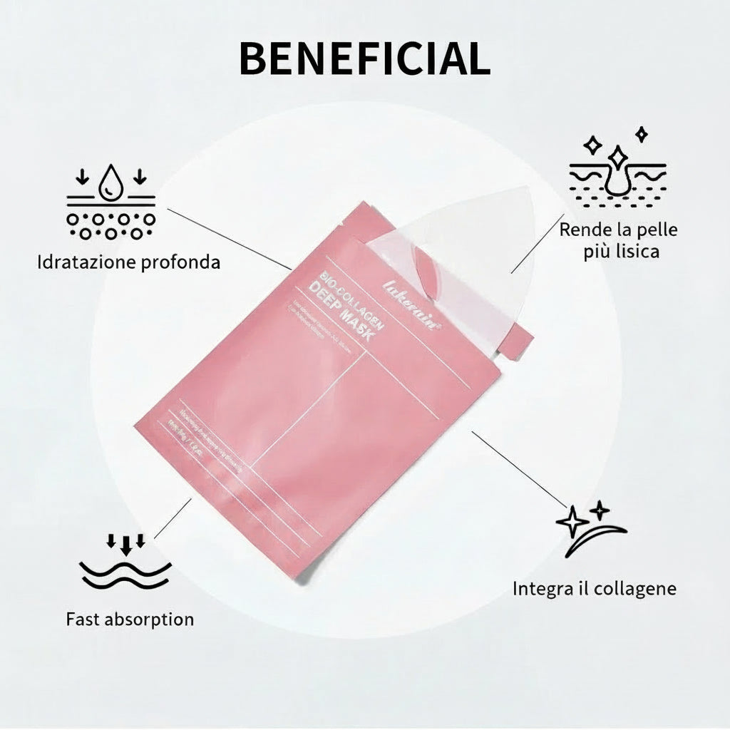 Maschera Antirughe al Collagene